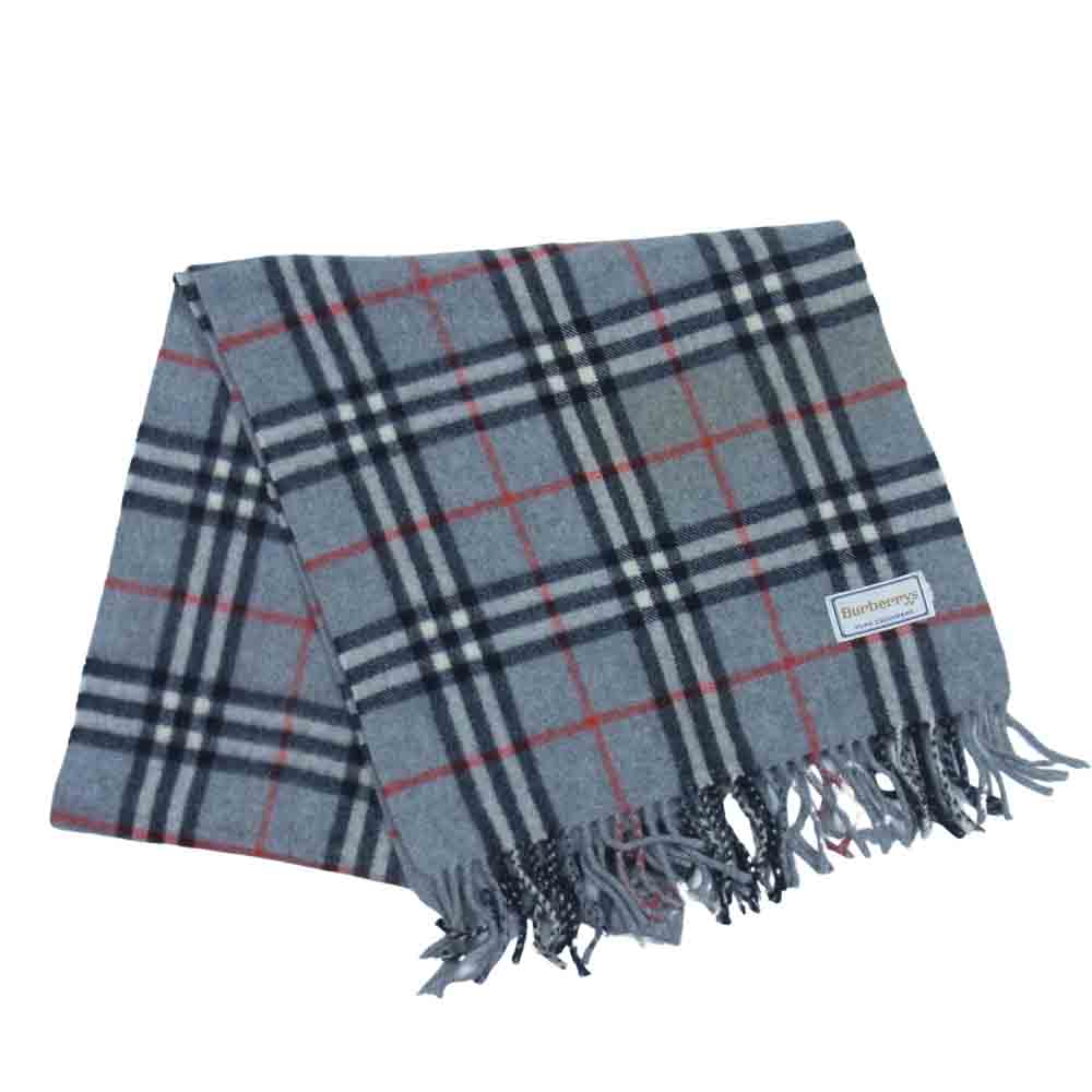 Burberry バーバリー マフラー ノバチェック カシミヤ マフラー グレー系 Smasell スマセル 公式通販 サスティナブルアウトレットモール スマセル