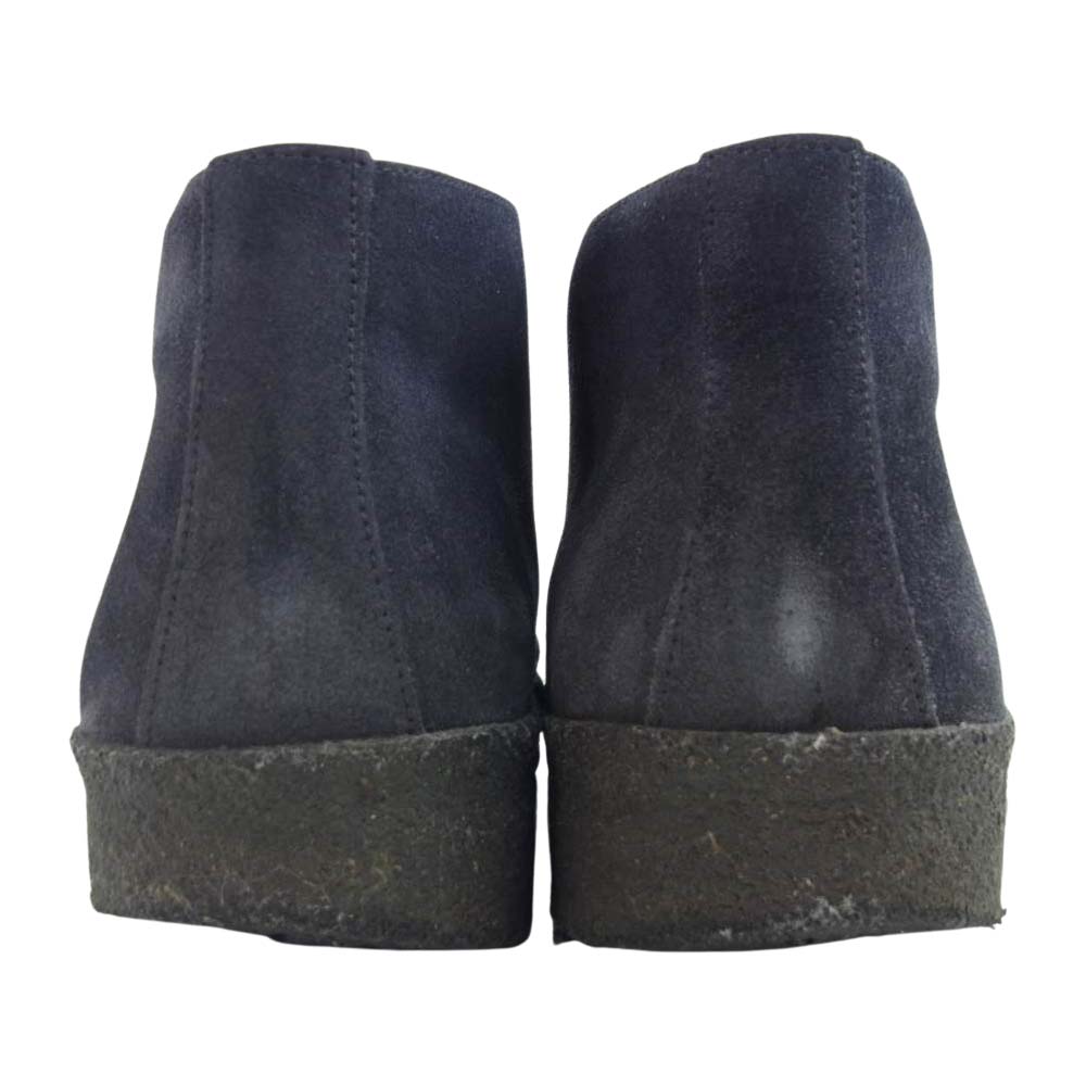 SANDERS サンダース ブーツ 6480AS hi top chukka ハイトップ チャッカ スエード ブーツ ネイビー系 UK8.5