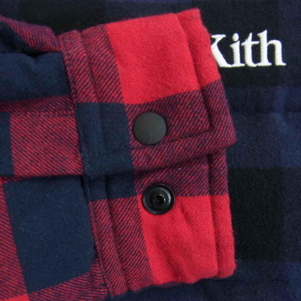 キス KITH ジャケット 20-020-060-0003-3-0 再構築 チェック 切替 中綿