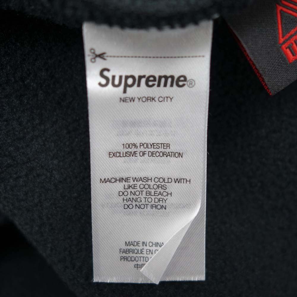 SUPREME シュプリーム 21AW Skittles Polartec Jacket スキットルズ ポーラーテックフリースジャケット ブラック598センチ肩幅