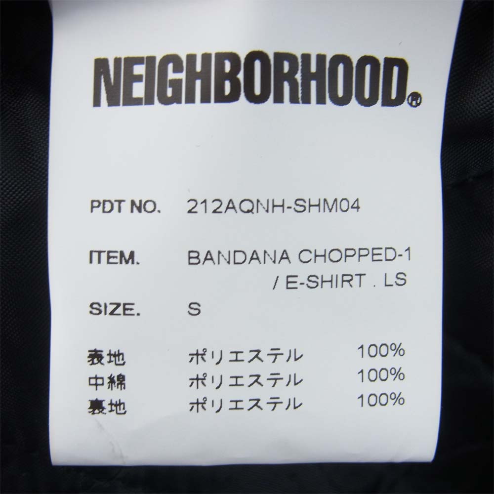 NEIGHBORHOOD ネイバーフッド ジャケット 212AQNH-SHM04 BANDANA