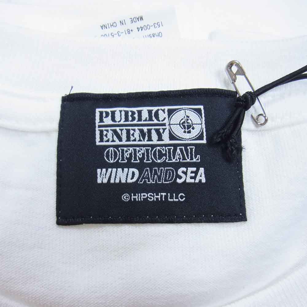 WIND AND SEA ウィンダンシー Ｔシャツ WDS-PEFTP-10 Public Enemy