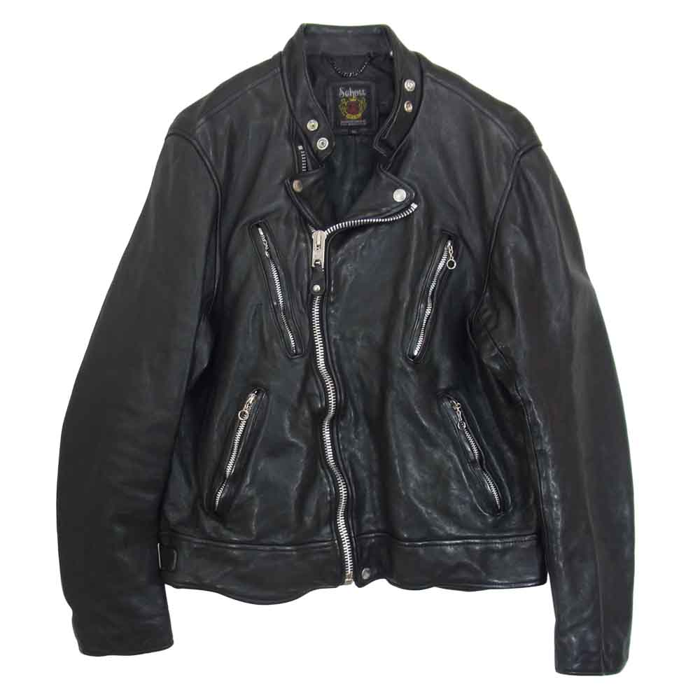 SCHOTT ショット DOUBLE BREST RIDERS JACKET レザーダブルライダース