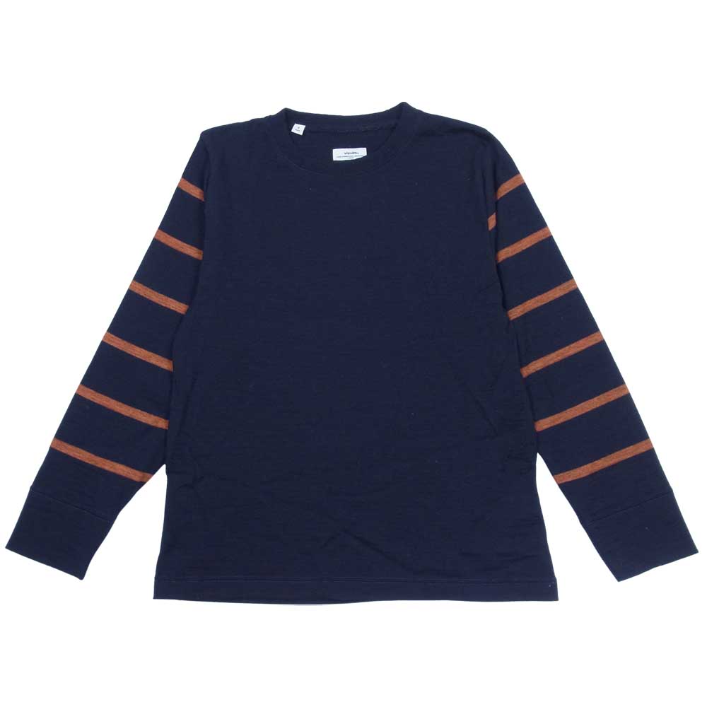 VISVIM ビズビム ニット 116205015001 16年製 STRIPES CREWNECK