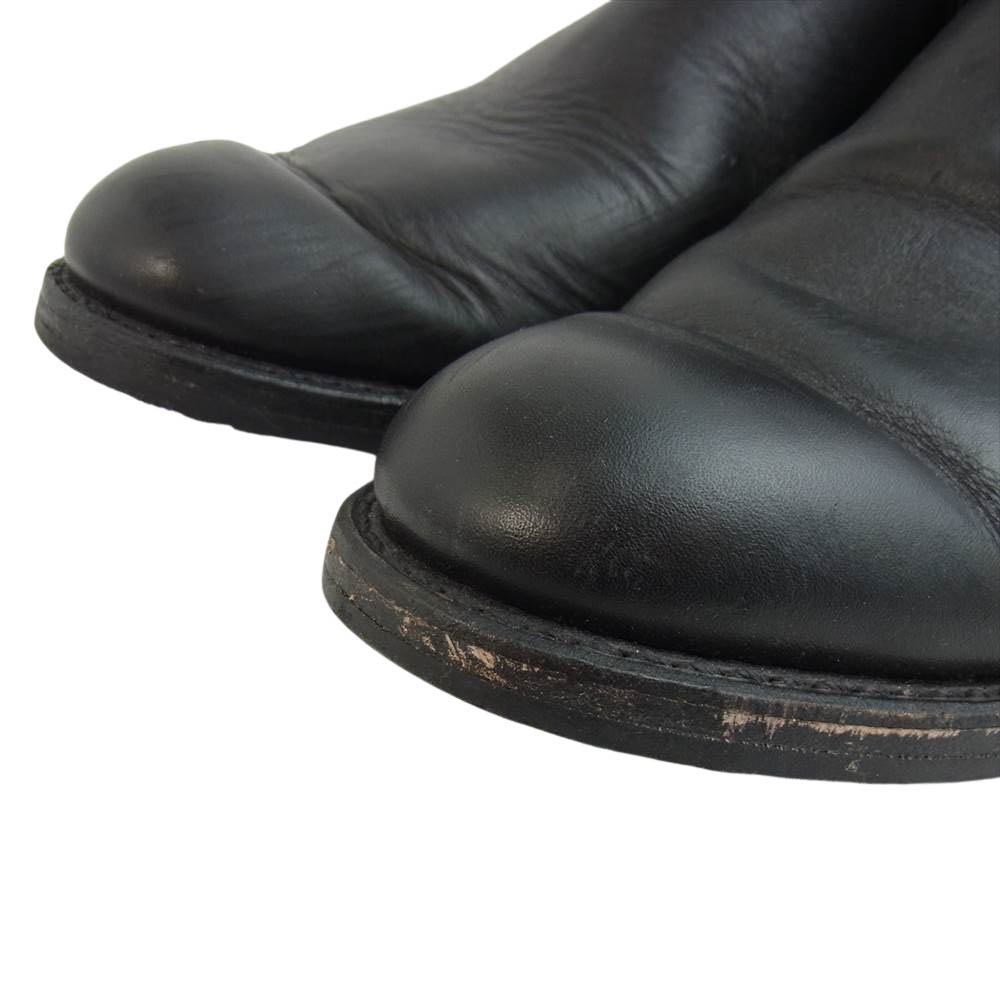 paladin(パラディン) スウェード切替 黒×赤 デザートブーツ - 靴