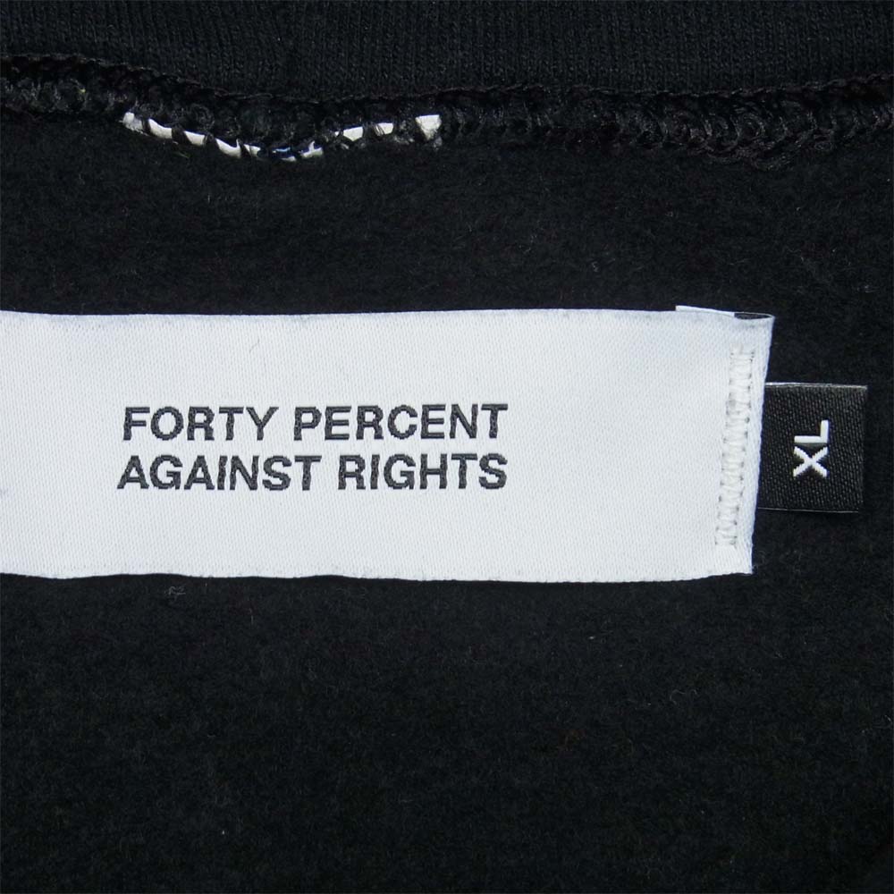 forty percent against rights fpar パーカーXL - パーカー