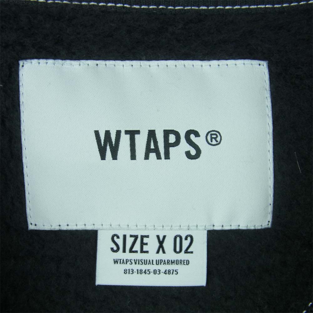 WTAPS ダブルタップス スウェット 21AW 212ATDT-CSM24 BLANK 02 / CREW