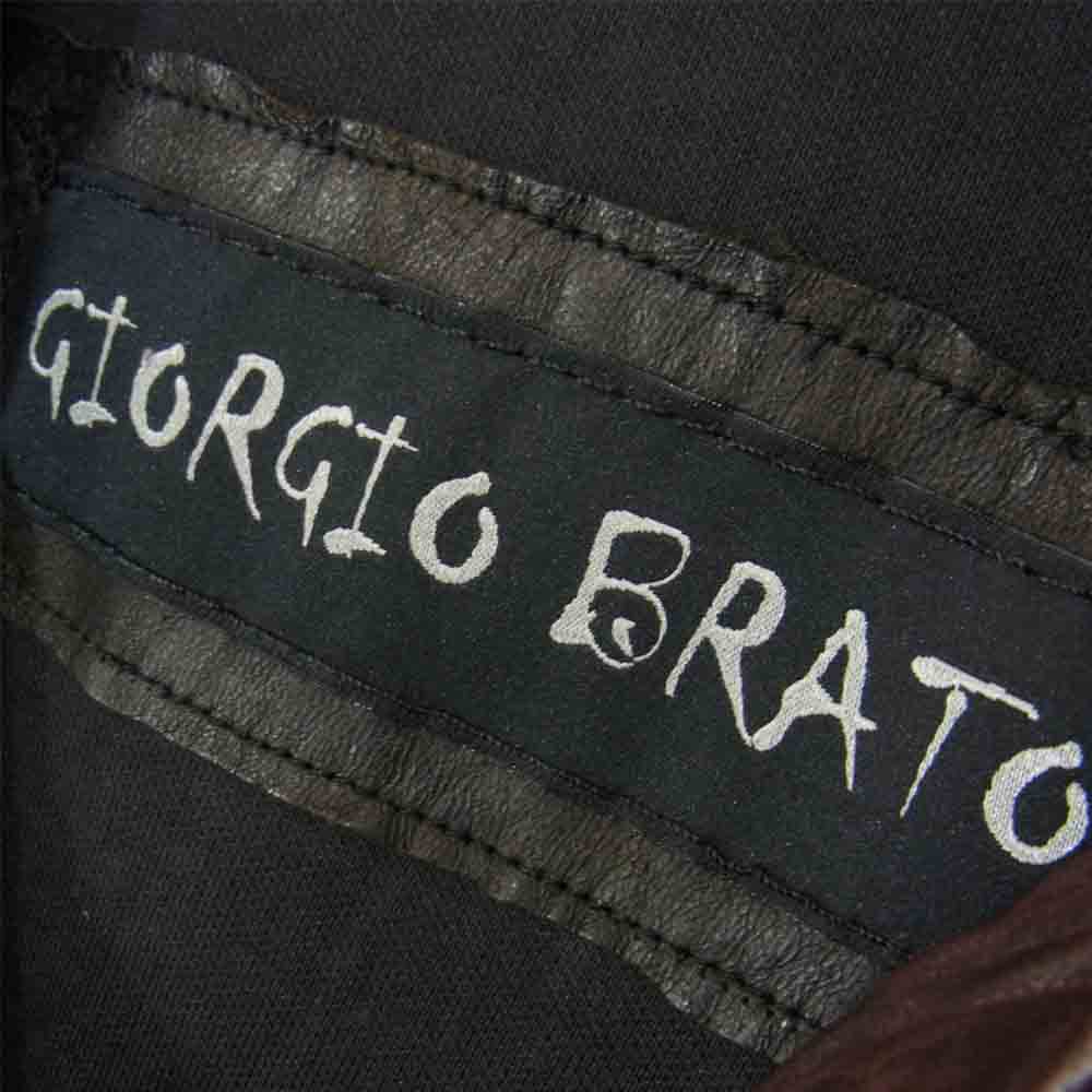 GIORGIO BRATO ジョルジオブラット ジャケット 国内正規品 イタリア製