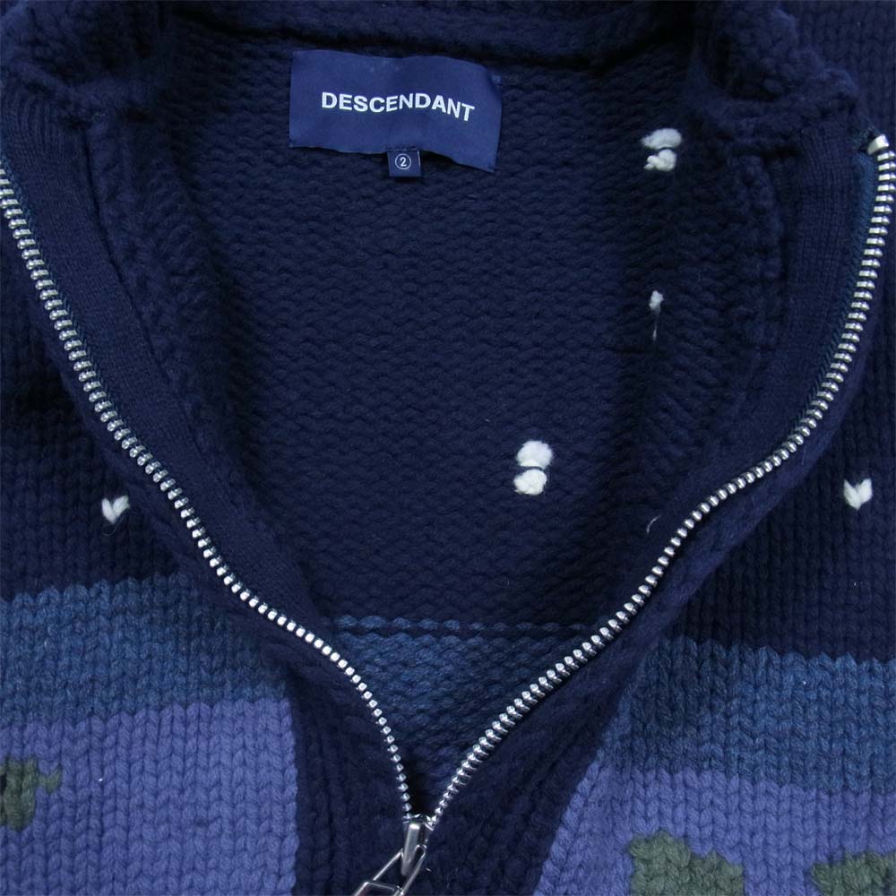 DESCENDANT ディセンダント ニット 19AW 192MADS-KNM02 FESTIVAL