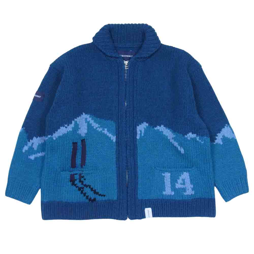 DESCENDANT ディセンダント ニット 20AW 202MADS-KNM01 SKI COWICHAN