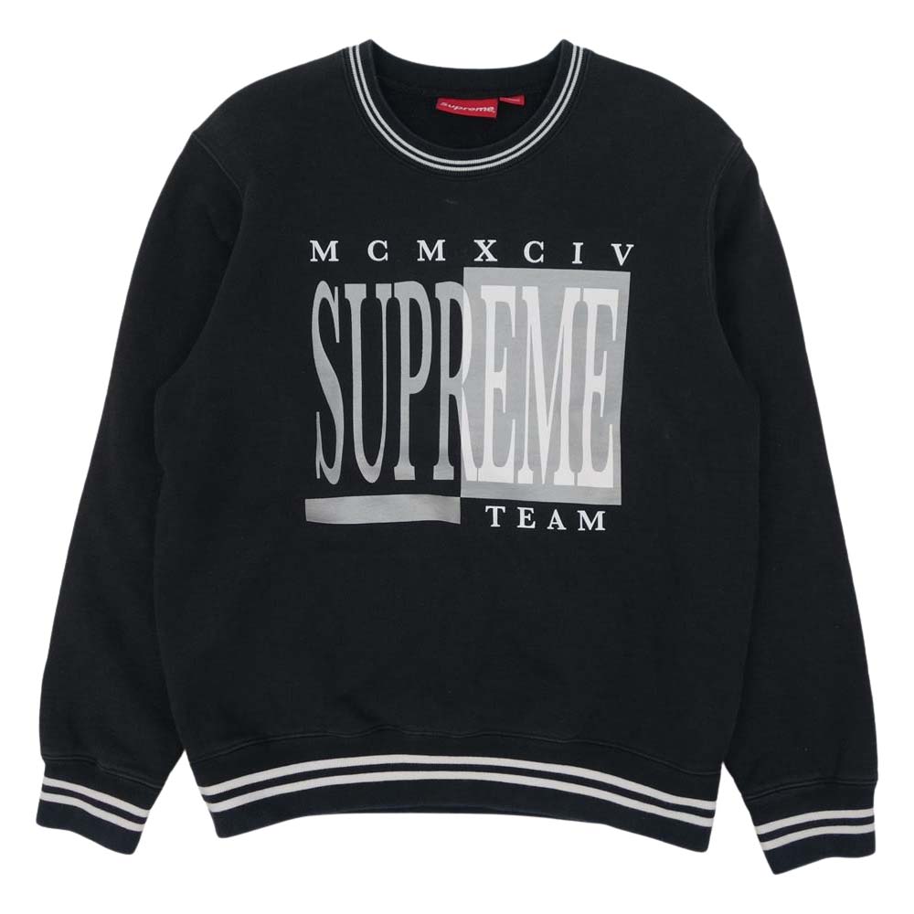 Supreme シュプリーム スウェット 17AW Team Mcmxciv Sweatshirt ロゴ