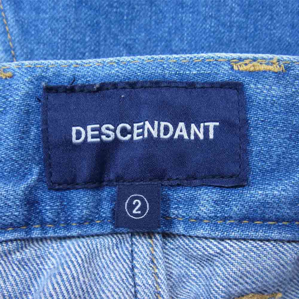 DESCENDANT ディセンダント パンツ 19AW 192BRDS-PTM04 DC-6 DENIM