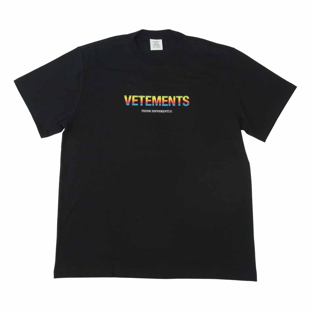 VETEMENTS ヴェトモン Ｔシャツ 21SS UE51TR620B THINK DIFFERENTLY