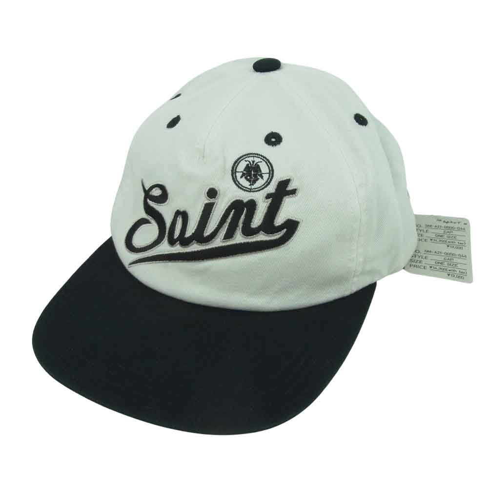 セントマイケル SAINT MICHAEL 帽子 SM-A21-0000-044 CAP SAINT 刺繍