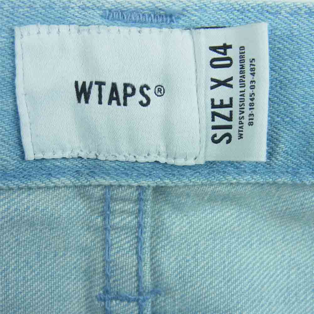 売れ筋新商品 WTAPS ダブルタップス 18SS TROUSERS COTTON DENIM