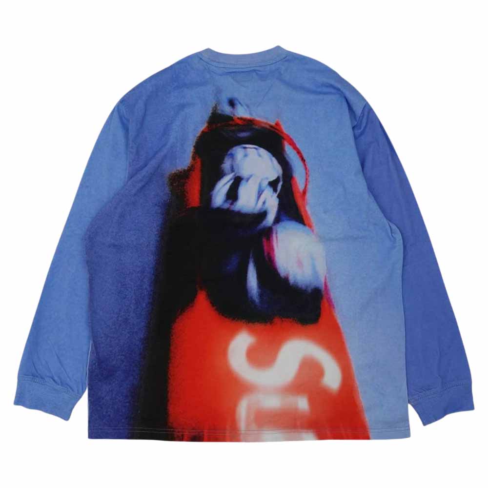 未使用】Supreme ロンＴ 長袖 Tシャツ Bobsled ブルー M - Tシャツ