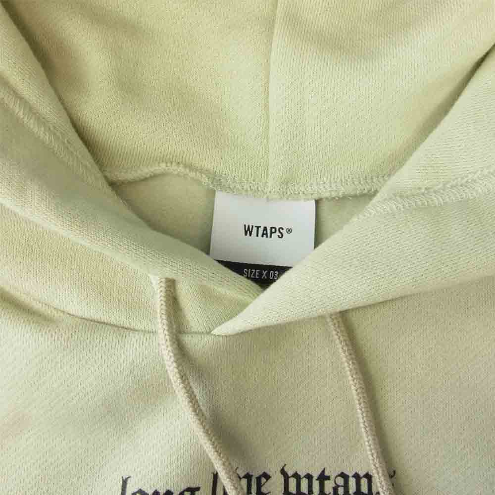 WTAPS ダブルタップス パーカー 21AW 212ATDT-HP01S LLW long live