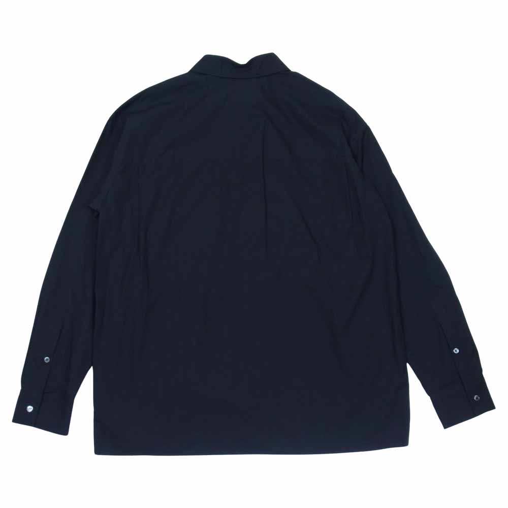 AMBUSH アンブッシュ 長袖シャツ BMGA048F21FAB001 ZIP BUTTON SHIRT