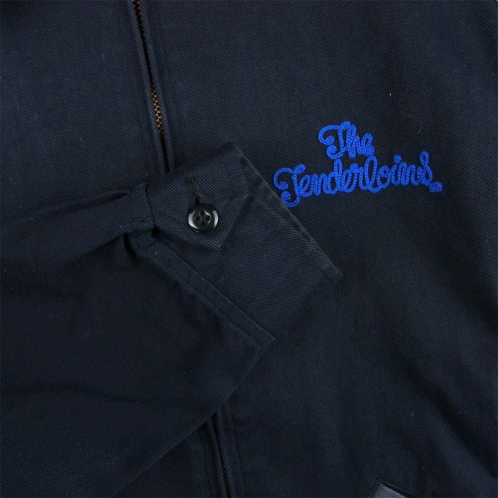 TENDERLOIN テンダーロイン ジャケット T-WORK JKT 刺繍 ワーク ジャケット コットン 日本製 ダークネイビー系 S