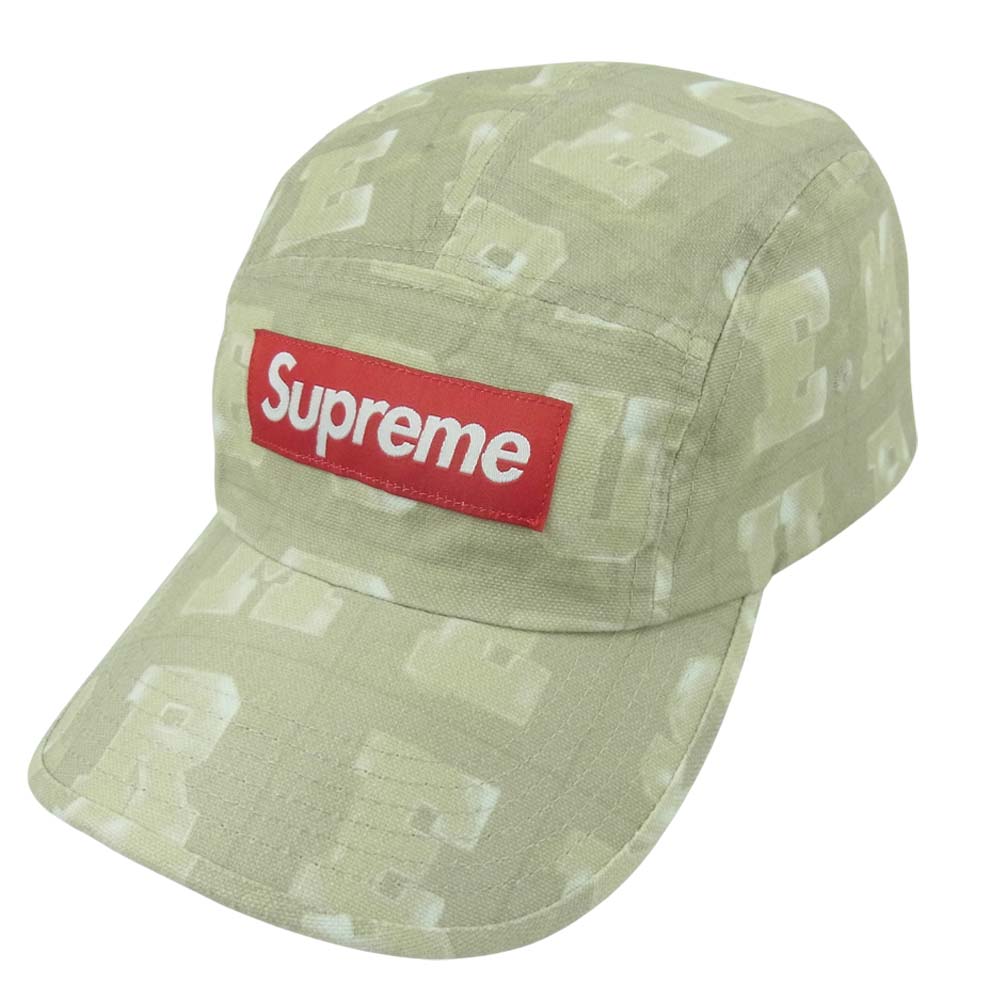 Supreme シュプリーム 帽子 20AW BLOCKS CAMP CAP ボックスロゴ