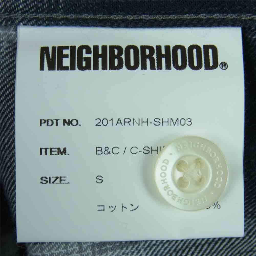 NEIGHBORHOOD ネイバーフッド 長袖シャツ 20SS 201ARNH-SHM03 B&C/C