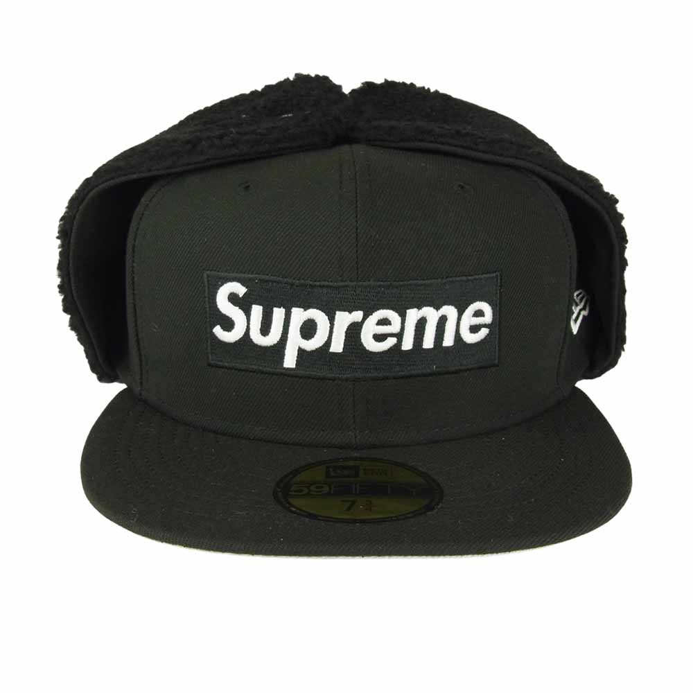 Supreme シュプリーム 帽子 21AW Earflap Box Logo New Era Capイアー