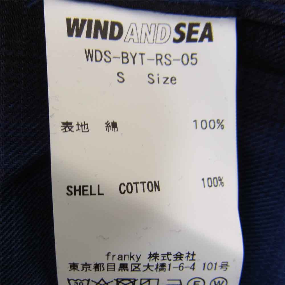 WIND AND SEA ウィンダンシー 長袖シャツ WDS-BYT-RS-05 BEYOUTH-S