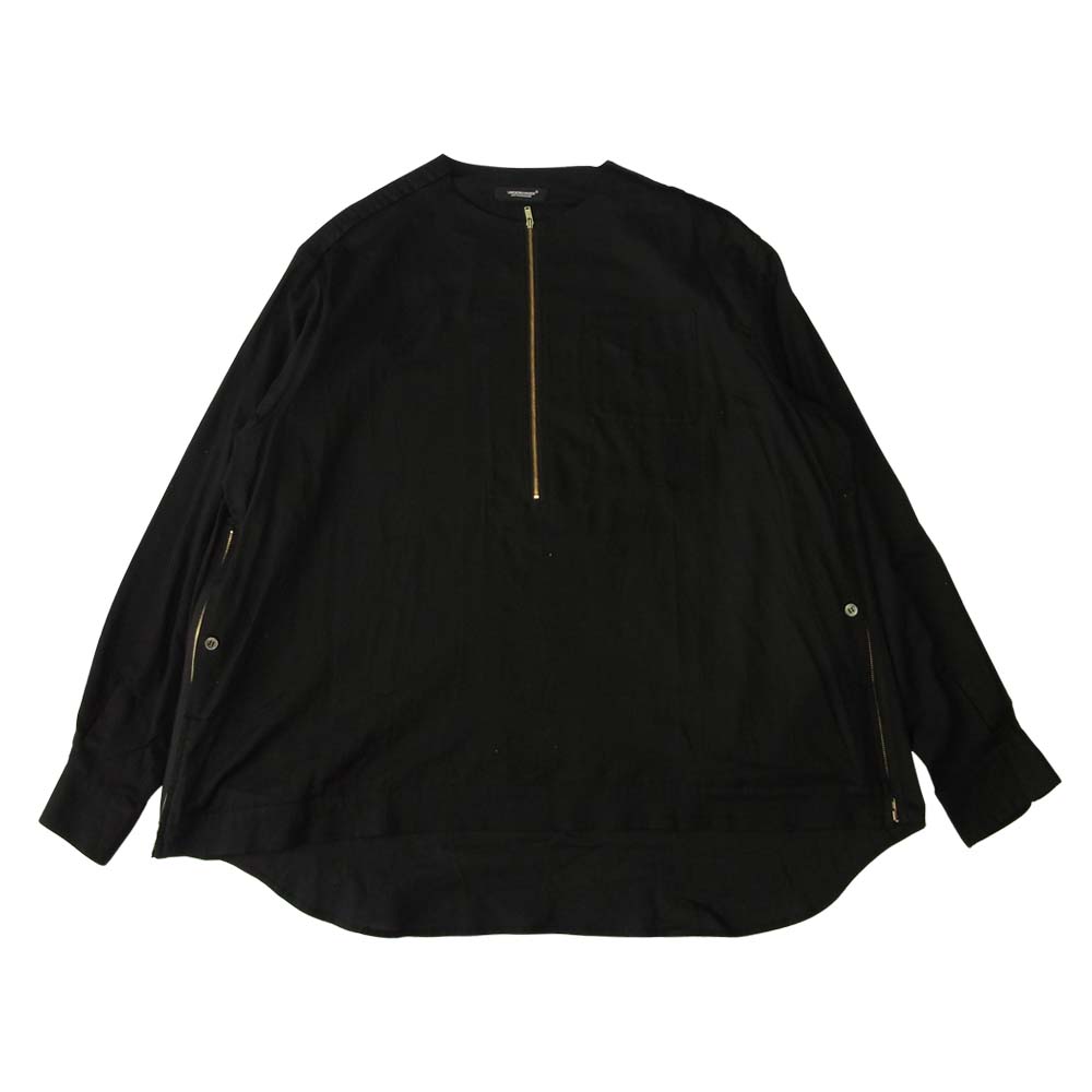 UNDERCOVER アンダーカバー 長袖シャツ 21SS UC1A4409 Half zip shirt