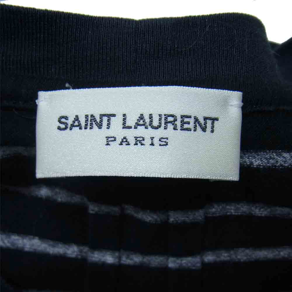 メンズ Saint Laurent Paris スカルシャツ 15aw サンローラン