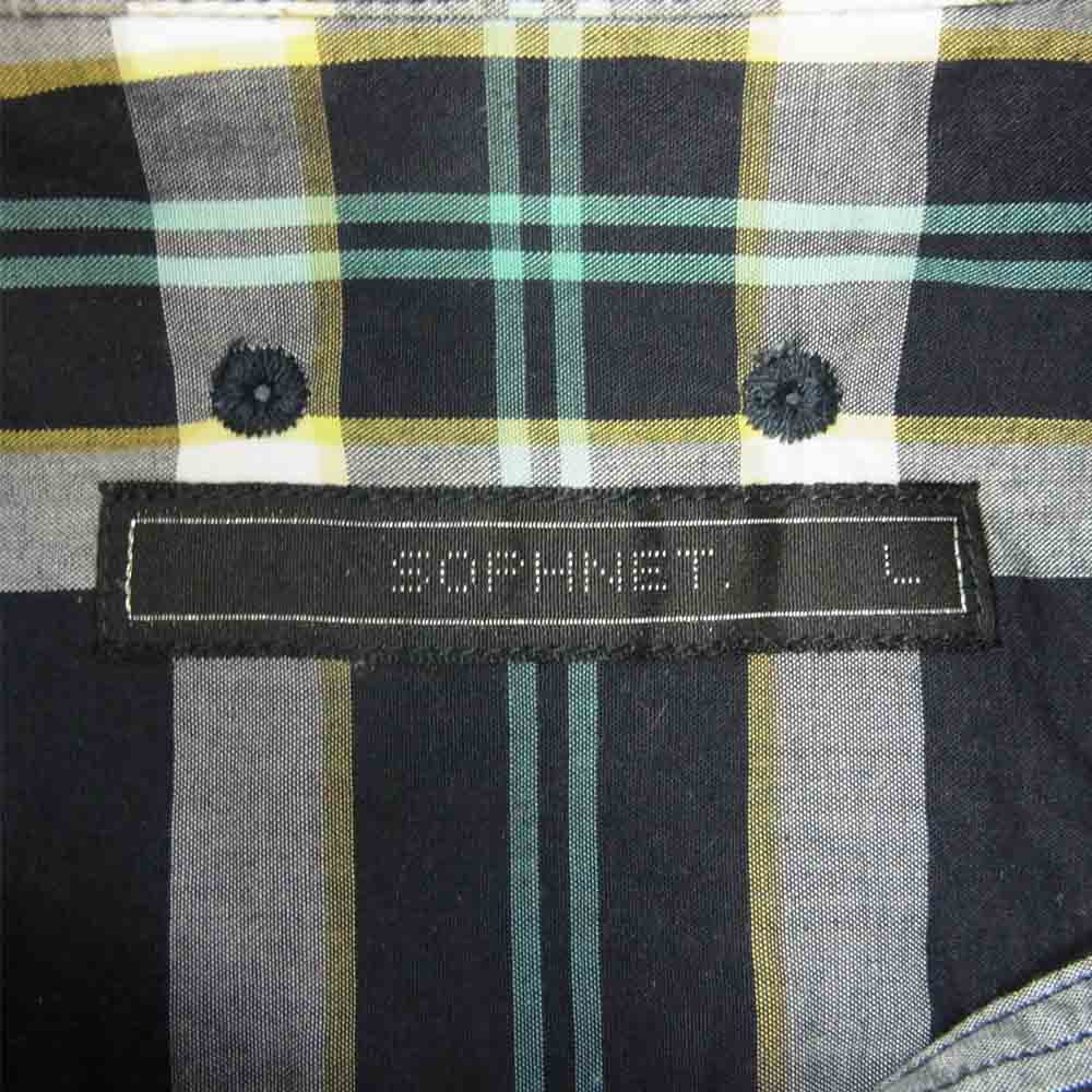 SOPHNET. ソフネット 長袖シャツ 17SS SOPH-170088 SCORPION CHECK B.D