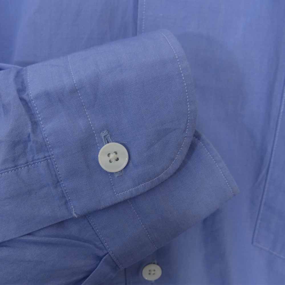 COMOLI コモリ 長袖シャツ 20SS R01-02001 SHIRTS コモリシャツ ブルー系 3