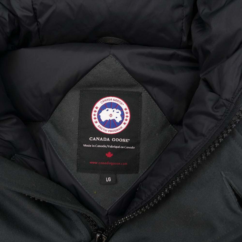 CANADA GOOSE カナダグース ジャケット 国内正規 EDIFICE別注 3447JM R RED CLIFE WOOL JASPER  レッドクリフ ウールジャスパー ダウン ジャケット GRAPHITE L