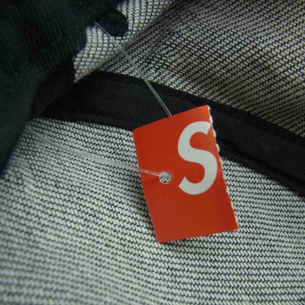 Supreme シュプリーム 帽子 20AW Logo Stripe Jacquard Denim Crusher