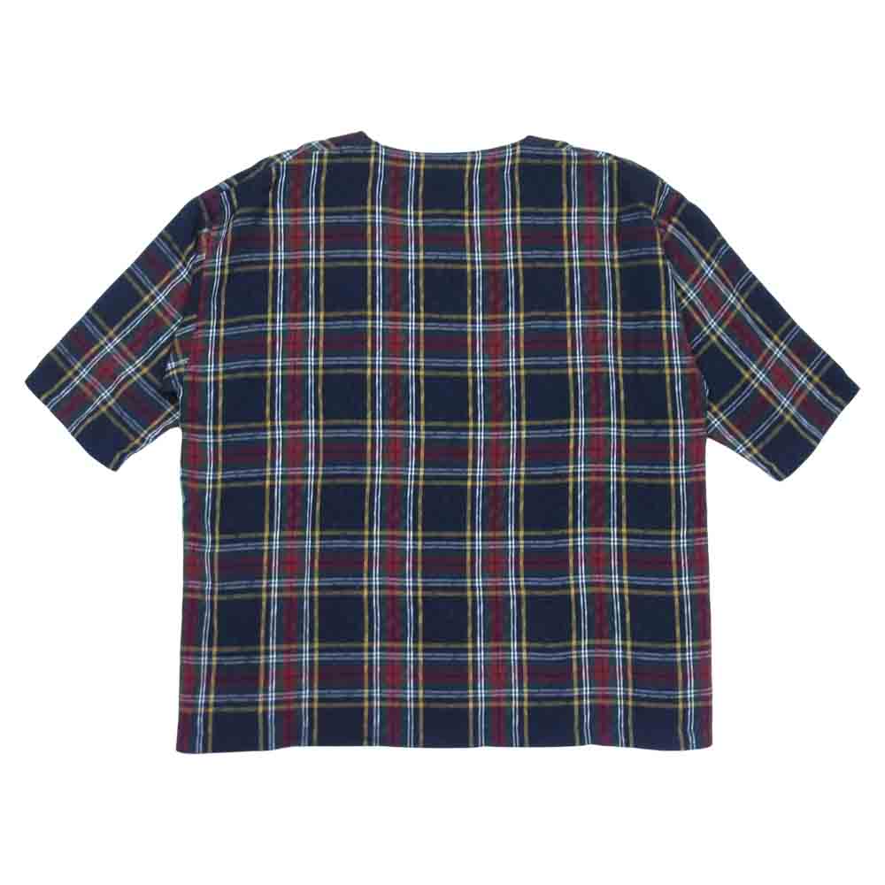 SHAREEF シャリーフ 半袖シャツ 14313031 TARTAN CHECK JQ PULLOVER