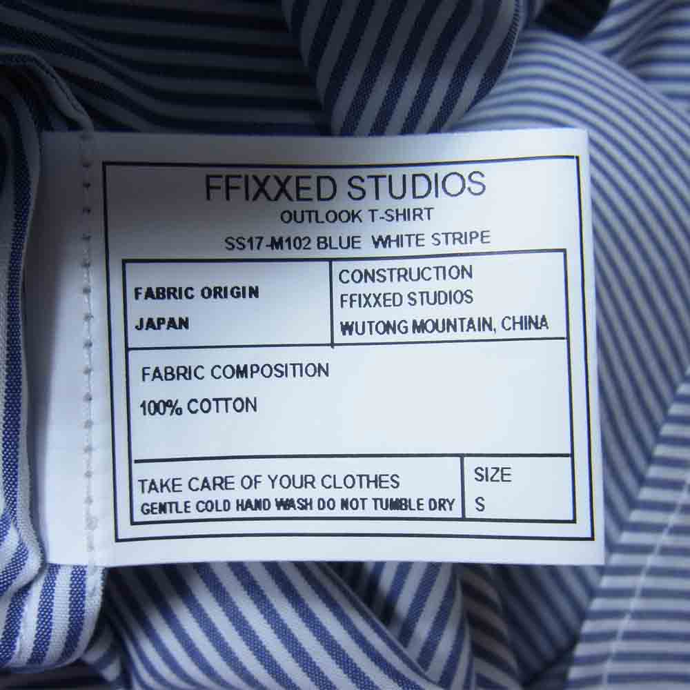 フィックスステュディオス FFIXXED STUDIOS カットソー 17SS SS17-M102