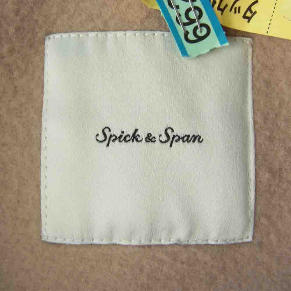 Spick and Span スピックアンドスパン コート GY75 ダブルフェイス
