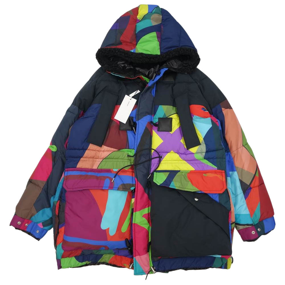 Sacai サカイ ジャケット 21AW 21-02560M KAWS Padded Blouson カウズ