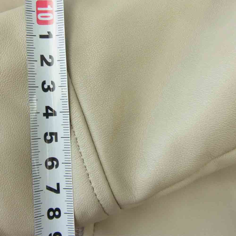 AKM エイケイエム レザージャケット 16SS B118-LMB001 DIA QUILTING