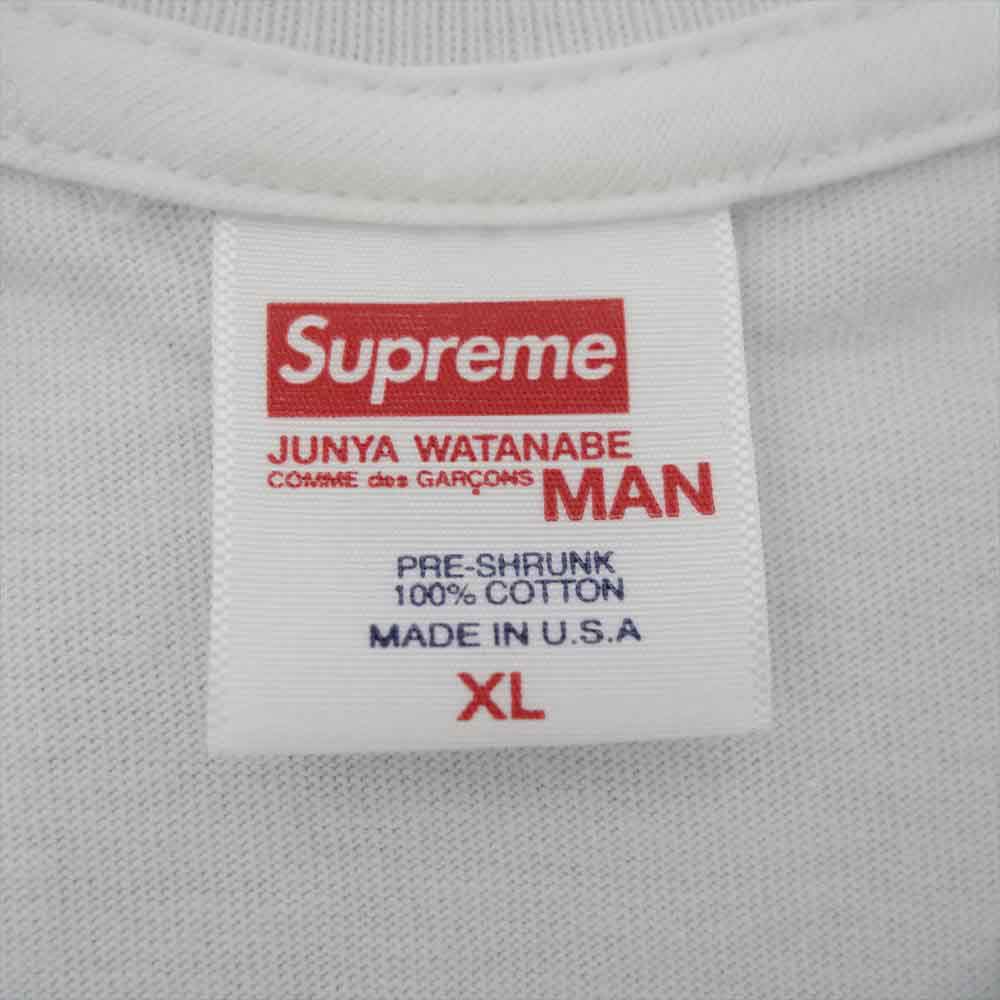 Supreme シュプリーム Ｔシャツ 21AW × JUNYA WATANABE COMME des