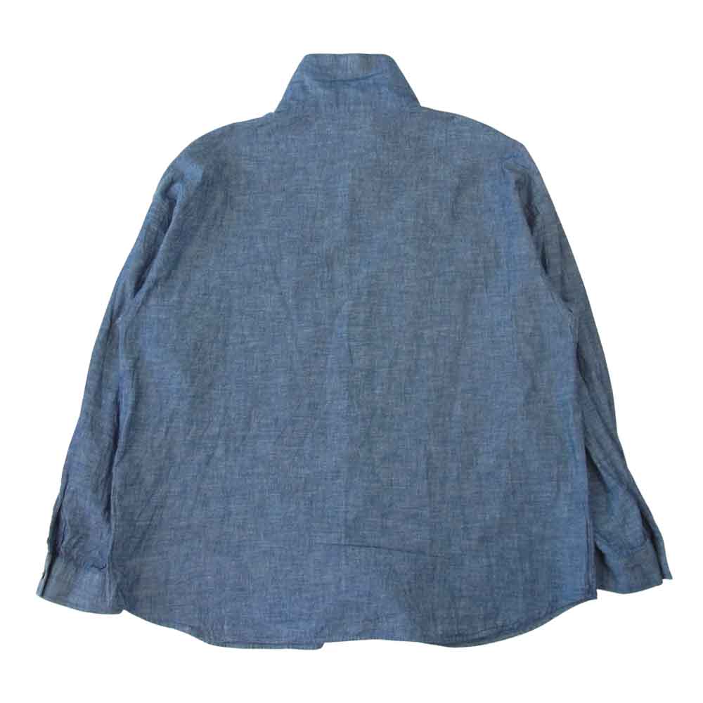 TENDERLOIN - TENDERLOIN テンダーロイン HIGH NECK CHAMBRAY SHT