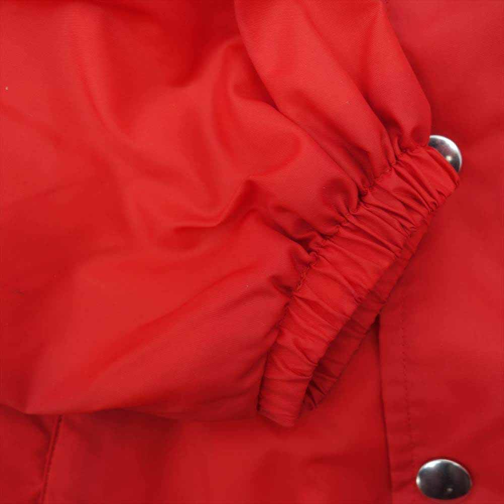 COMME des GARCONS コムデギャルソン ジャケット GIRL NY-J501 AD2019 ガール バックロゴプリント コーチジャケット  レッド系 M