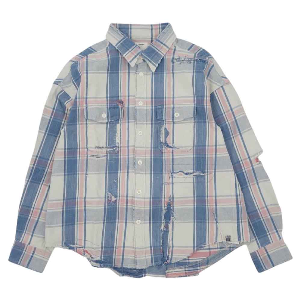 VISVIM ビズビム 長袖シャツ 22SS 0122105011008 PIONEER CHECK L/S