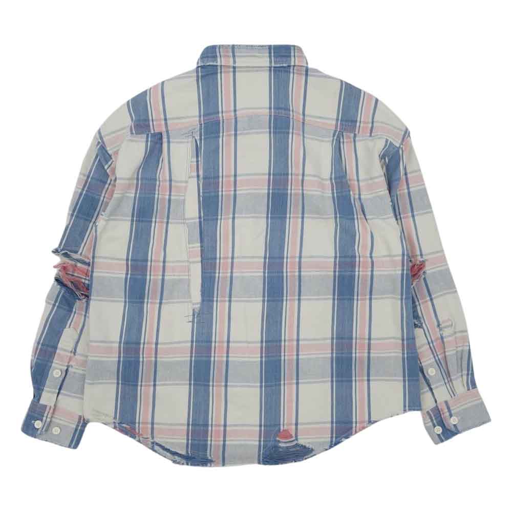 VISVIM ビズビム 長袖シャツ 22SS 0122105011008 PIONEER CHECK L/S