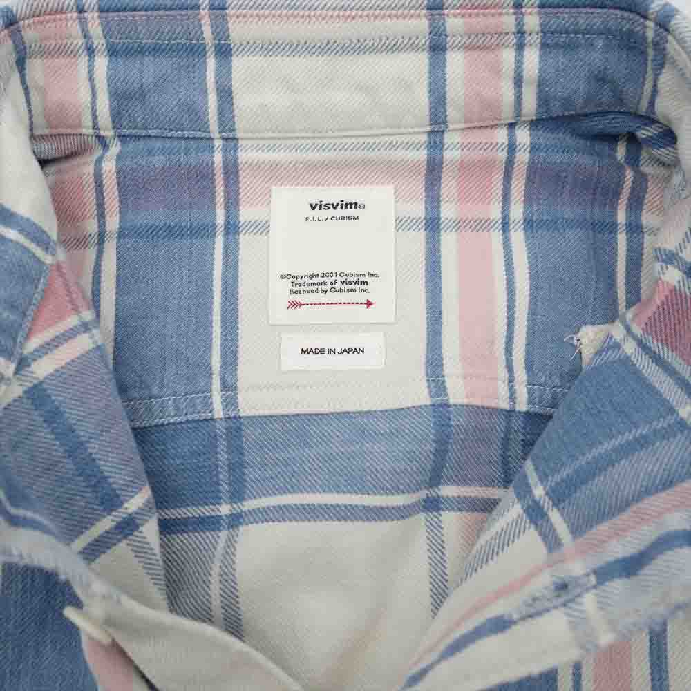 VISVIM ビズビム 長袖シャツ 22SS 0122105011008 PIONEER CHECK L/S