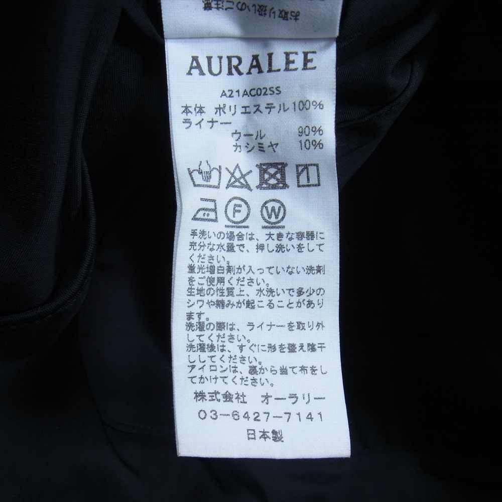 AURALEE オーラリー コート 21AW A21AC02SS スタイリスト私物 別注 ...