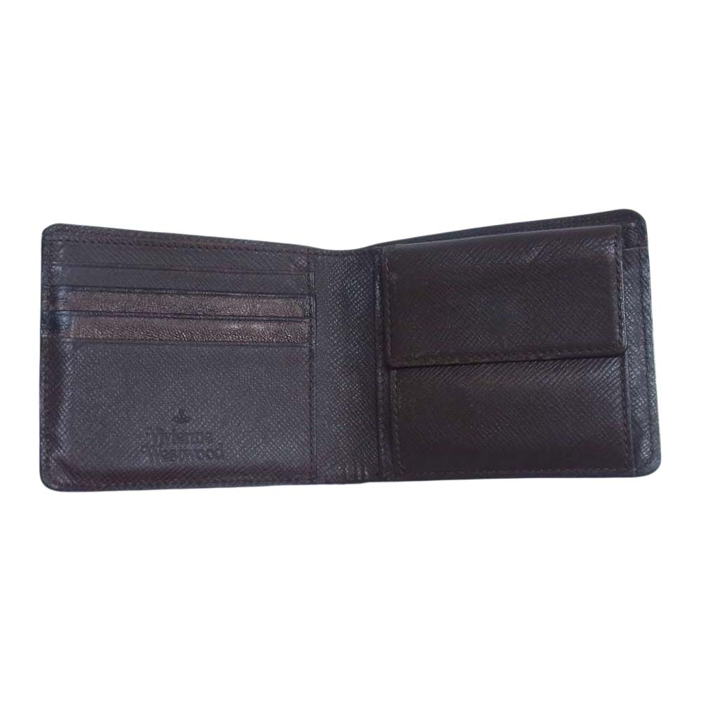 Vivienne Westwood ヴィヴィアンウエストウッド 財布 二つ折り 迷彩 カモフラ レザー ウォレット ブラック系 -  SMASELL（スマセル）公式通販／サスティナブルアウトレットモール スマセル