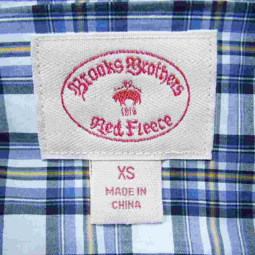 Brooks Brothers ブルックスブラザーズ 長袖シャツ チェック ボタン