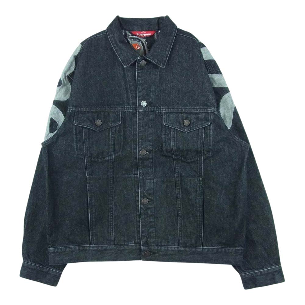 カテゴリ Supreme Inset Logo Denim デニムトラッカージャケット Mの