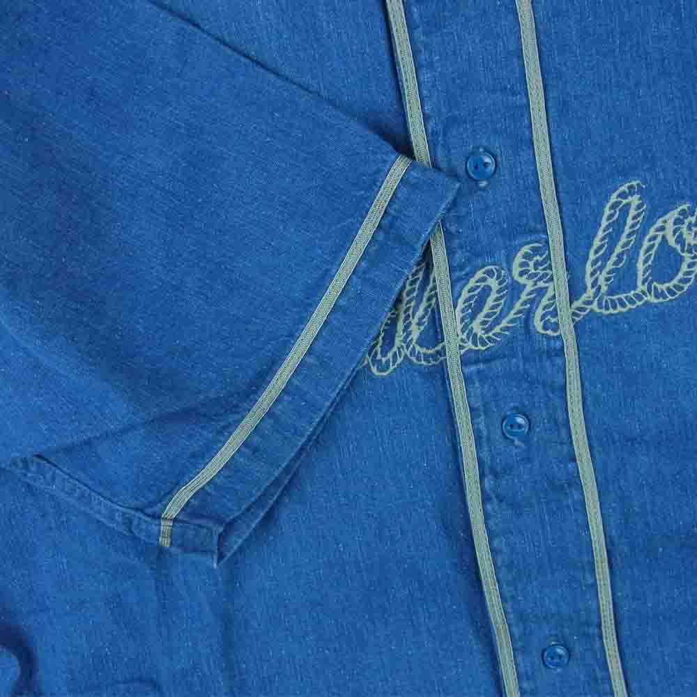 TENDERLOIN テンダーロイン 半袖シャツ 21SS BASEBALL SHT S/S DENIM