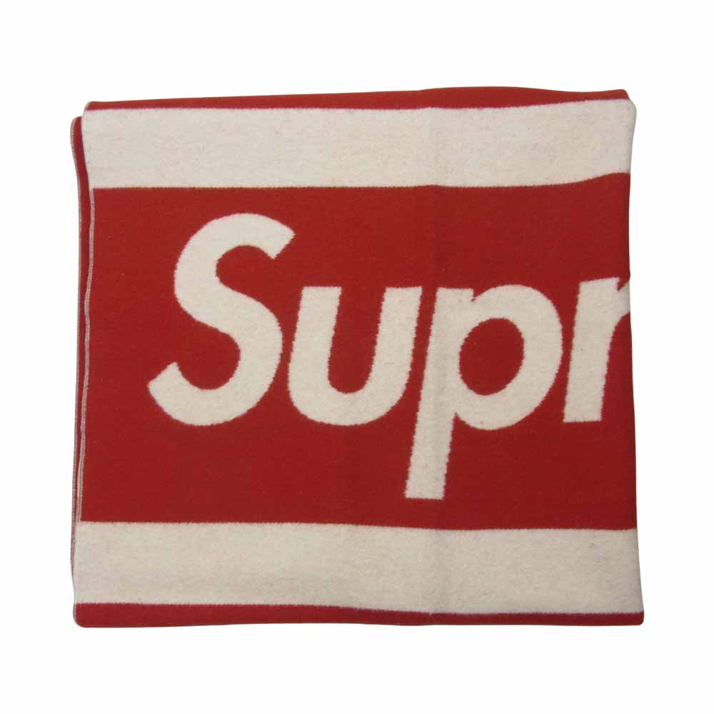 シュプリーム ブランケット supreme blanket レッド